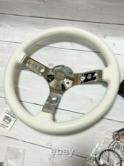 Forever Sharp Steering wheel Handle chrome octane winter white 350mm