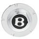 GENUINE BENTLEY Silver Hub Cap With Bentley B Logo Black And White PD57157PA
