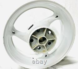 Gen 2 Suzuki Hayabusa Oem Rear Wheel Powder Coated White Used Discounted
