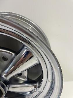 Genuine NOS 8-67 Cragar SS Chrome 14x6 Rims Wheels Set of 4 GM 5x5 25110 14x6JK