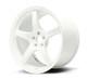 Gram Lights WGCRX38WCPP 18&times;9.5 +38 5&times;120 White Chrome Performance Wheel