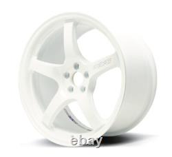 Gram Lights WGCRX38WCPP 18×9.5 +38 5×120 White Chrome Performance Wheel
