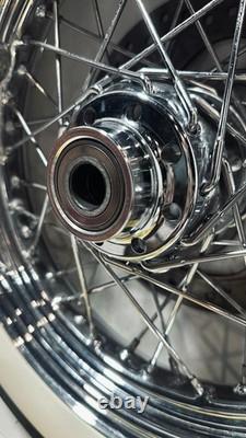 Harley Davidson Oem 16 Rim Wheel 40 Spoke Dunlop D402 Mt90b16 Front Tire New