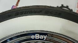 Harley OEM Touring Road King White Wall 16x3 Softail Chrome Spoke Wheel Rim Rear