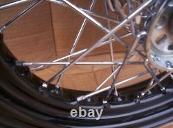 Harley OEM Wire Wheel Laced Spoke chrome powder coat refinishing
