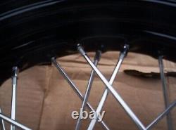 Harley OEM Wire Wheel Laced Spoke chrome powder coat refinishing