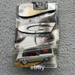 Hot Wheels G Machines 150 J2717 Diecast Lot Barracuda Cuda Charger Challenger