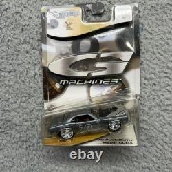 Hot Wheels G Machines 150 J2717 Diecast Lot Barracuda Cuda Charger Challenger