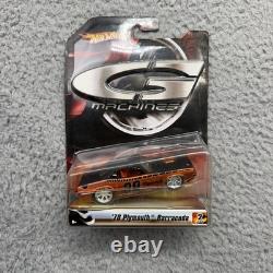 Hot Wheels G Machines 150 J2717 Diecast Lot Barracuda Cuda Charger Challenger