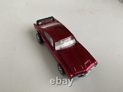 Hot Wheels Olds 442 Redline Spectraflame ROSE Open-Hood CUSTOM REPLICA