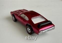 Hot Wheels Olds 442 Redline Spectraflame ROSE Open-Hood CUSTOM REPLICA