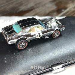 Hot Wheels Redline Heavy Chevy Camaro Chrome Club Kit Car Hong Kong 1970 HW RL