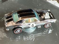 Hot Wheels Redline Heavy Chevy Camaro Chrome Club Kit Car Hong Kong 1970 HW RL