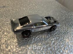 Hot Wheels Redline MUSTANG BOSS HOSS HK Chrome Club Car White Interior Nice