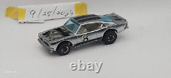 Hot Wheels Redlines King Kuda Club Car. Chrome With White Interior