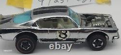 Hot Wheels Redlines King Kuda Club Car. Chrome With White Interior