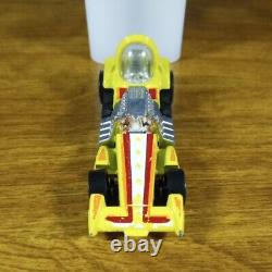 Hot Wheels Vintage Speed Machines Bubble Gunner Yellow Factory Error Chrome 1983