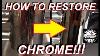 How To Clean U0026 Restore Chrome Wheels And Trim Cheap Easy U0026 Quick 0000 Steel Wool Method