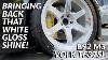 How To Clean White Wheels E92 M3 Non Ceramic Coated Wheels