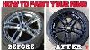 How To Restore And Paint Rims For Cheap