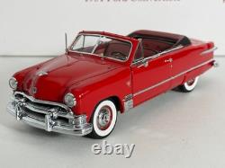 Htf! Danbury Mint 124 1951 Ford Convertible Coral Flame Red #1876/5000 Le Nmib