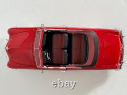 Htf! Danbury Mint 124 1951 Ford Convertible Coral Flame Red #1876/5000 Le Nmib
