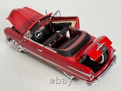 Htf! Danbury Mint 124 1951 Ford Convertible Coral Flame Red #1876/5000 Le Nmib