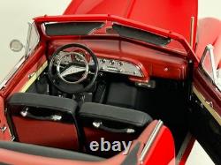 Htf! Danbury Mint 124 1951 Ford Convertible Coral Flame Red #1876/5000 Le Nmib