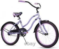 Huffy Fairmont Cruiser Bikes 20 Inch, 24 20 inch wheels, Metallic Lavender