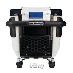 Igloo Trailmate Marine Wheeled Cooler, White/Black/White/Chrome, 70 Quart