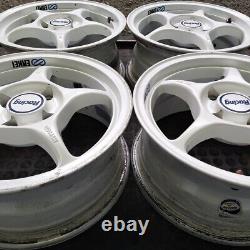 JDM ENKEI RACING 14x6J 4x100 ET+38 GENUINE VIP LUXURY STANCE WHEELS