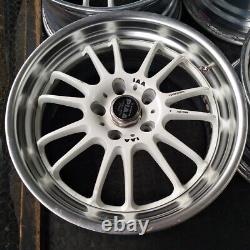 JDM PIAA 17x7.5J 5x114.3 ET+43 GENUINE VIP LUXURY STANCE WHEELS