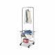 Laundry Cart With Wheels Commercial Butler Sorter Center Garment Rack Helper New