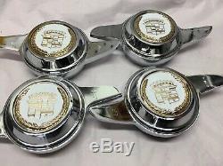 Lowrider Wire Wheel knock offs chrome. One Set Of White And Gold Chips