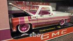 M2 Machines 124 1976 GMC Sierra Grande 15 Pink Chase