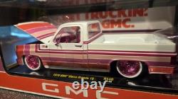 M2 Machines 124 1976 GMC Sierra Grande 15 Pink Chase