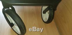 MINI Easywalker Stroller chrome Frame with white black wheels