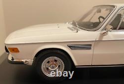 MINICHAMPS 1968 BMW (E9) 2800 CS in Gorgeous Chamonix White, 1 of 600, New 1/18