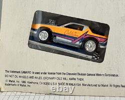 Mattel Hot Wheels 1989 California Custom Blown Camaro White Chrome Rims 164 MIP Mattel Hot Wheels 1989 California Custom Blown Camaro White Chrome Rims 164 MIP