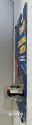 Mattel Hot Wheels 1989 California Custom Blown Camaro White Chrome Rims 164 MIP