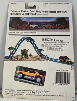 Mattel Hot Wheels 1989 California Custom Blown Camaro White Chrome Rims 164 MIP