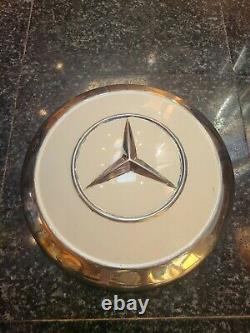 Mercedes 190SL wheel Center Cap white 9.5 1864010025 300SL 230SL W198 (1)
