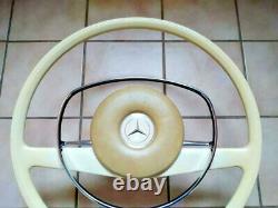 Mercedes Benz ivory steering wheel w108 w109 w111 w113 Pagoda sl w114 w115