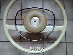 Mercedes Benz ivory steering wheel w108 w109 w111 w113 Pagoda sl w114 w115