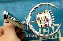 Mint 73 78 Cadillac Eldorado Hood Ornament Emblem Oem Gm Convertible Trim