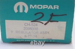 NOS Mopar 426 Hemi 440 Six Pack V8 Voltage Regulator 12V OEM Auto-Lite 2098300