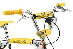 Netflix Stranger Things Max BMX-style Bike, 20 in wheel, Chrome / Yellow