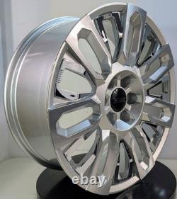 New 22 Silver Chrome Wheels QTY (4?) fit GMC Sierra 1500 Denali AT4 SLT SLE