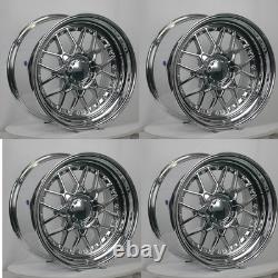 New Set 18 Bbs Rs2 Style Jdm Vip Wheels 18x9 18x10 +25 (5x100/5x120) Cb 73.1