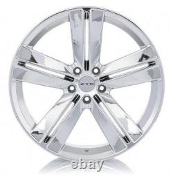 New Wheel for 2020-2026 Cadillac CT4 5Lug 17inch 593A Alloy Rim Chrome 5x114.3